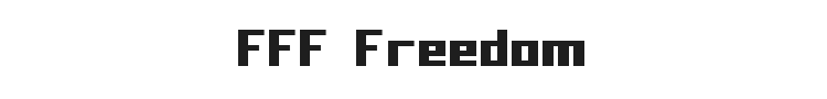 FFF Freedom Font Preview