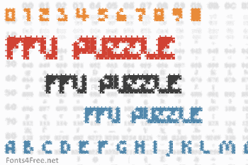 FFU Puzzle Font