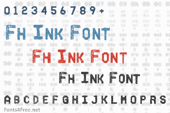 Fh Ink Font