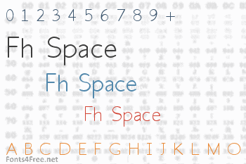 Fh Space Font