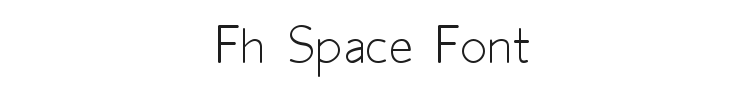 Fh Space Font