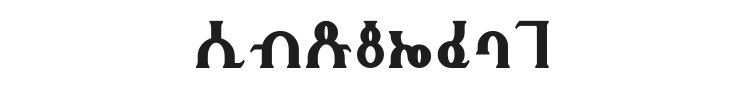 Fhokki Font