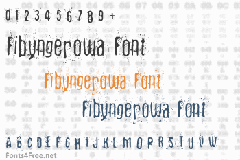 Fibyngerowa Font