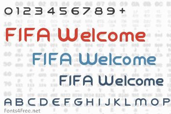 FIFA Welcome Font
