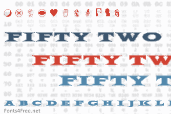 Fifty Two Letters Font