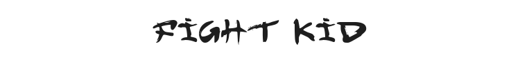 Fight Kid Font