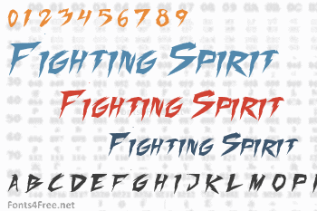Fighting Spirit Font