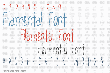 Filamental Font