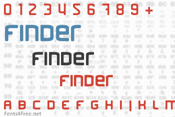 Finder Font