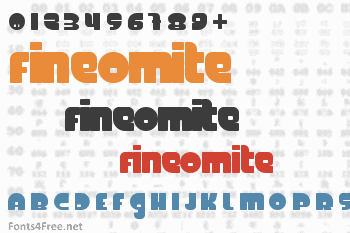 FineOMite Font