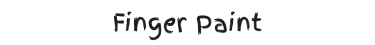 Finger Paint Font