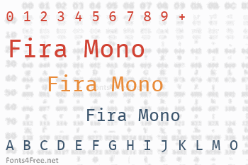 Fira Mono Font