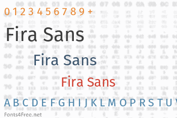 Fira Sans Font