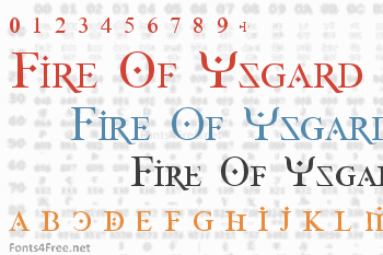 Fire Of Ysgard Font