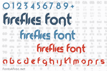 Fireflies Font