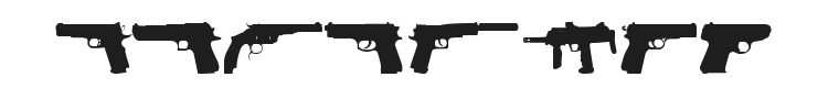 Fireguns Font