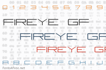 Fireye GF Font