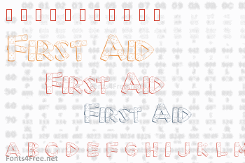 First Aid Font