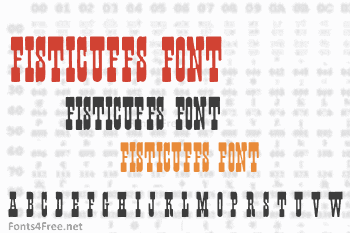 Fisticuffs Font