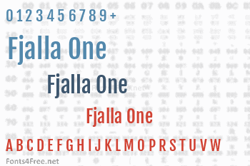 Fjalla One Font