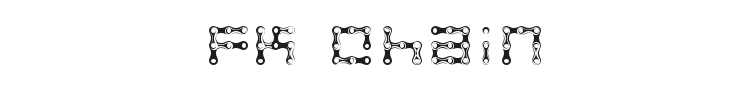 FK Chain Font Preview