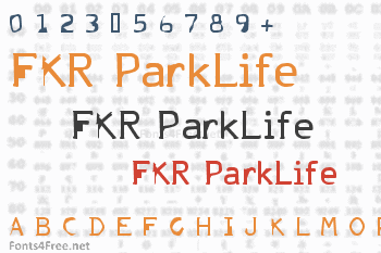 FKR ParkLife Font