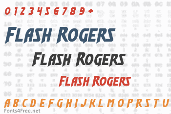 Flash Rogers Font