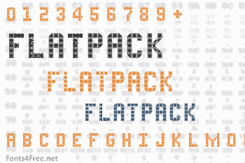FlatPack Font