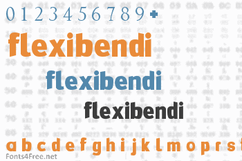 FlexiBendi Font