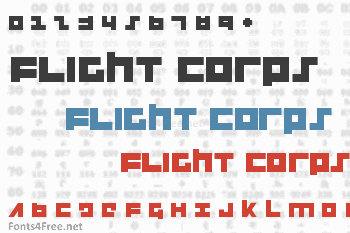 Flight Corps Font