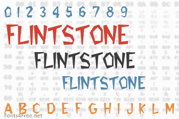 Flintstone Font