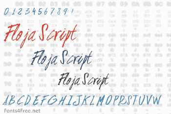 Floja Script Font