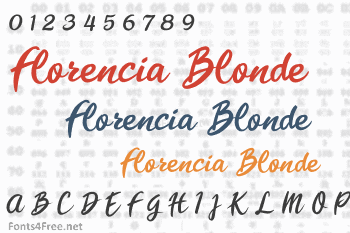 Florencia Blonde Font