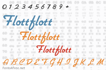 Flottflott Font