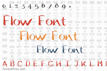 Flow Font