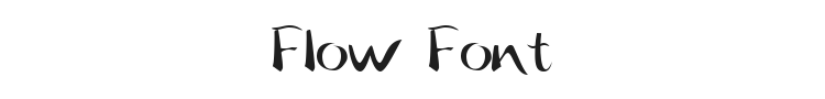 Flow Font