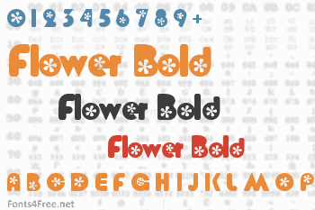 Flower Bold Font