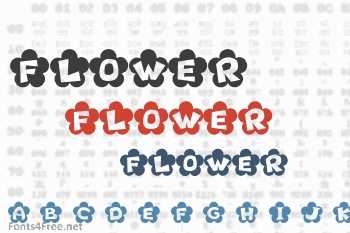 Flower Font