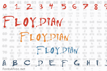 Floydian Font