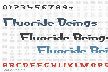 Fluoride Beings Font