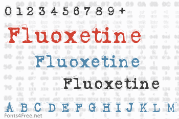 Fluoxetine Font