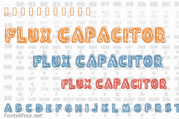 Flux Capacitor Font