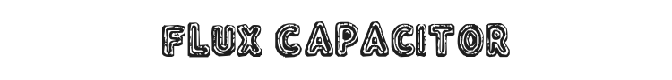 Flux Capacitor Font