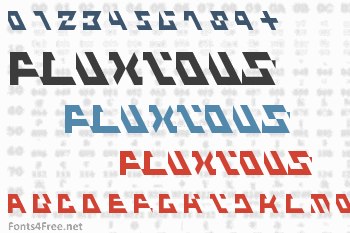 Fluxious Advance Font