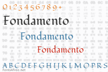 Fondamento Font