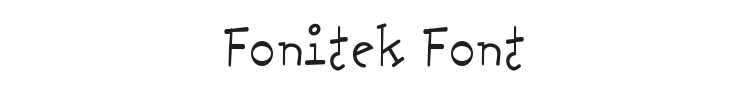 Fonitek Font Preview