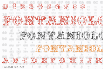 Fontaniolo Beveled Font