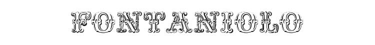 Fontaniolo Beveled Font