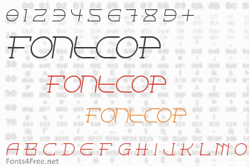 Fontcop Font