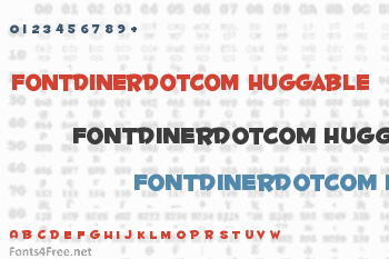 Fontdinerdotcom Huggable Font